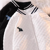 双层原版华夫格棒球服男女秋冬美式潮夹克痞帅外套102B-M6008P68，男装卫衣，星座102B