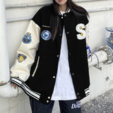 春棒球服宽松克莱因蓝外套工装休闲夹克男女外套102B-JK502P68，男装夹克，星座102B