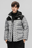 罗*浩直播冬款羽绒服男连帽加厚外套羽绒衣102B-Y2303P185，男装羽绒服，星座102B