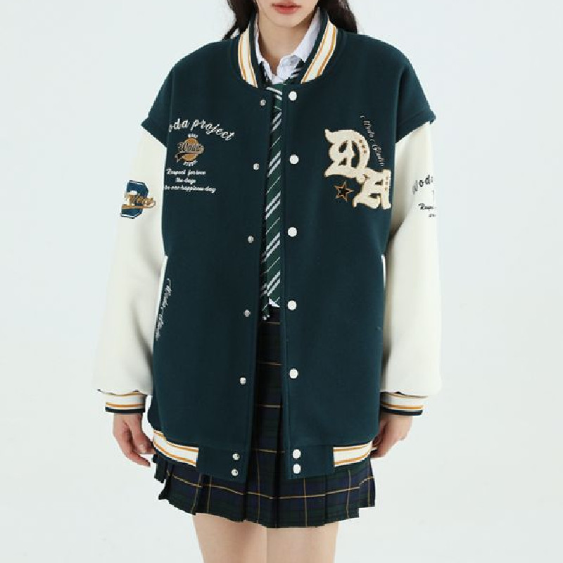 宽松英文字母logo外套工装休闲夹克男女棒球服外套102B-JK7811P85,男装夹克,星座102B
