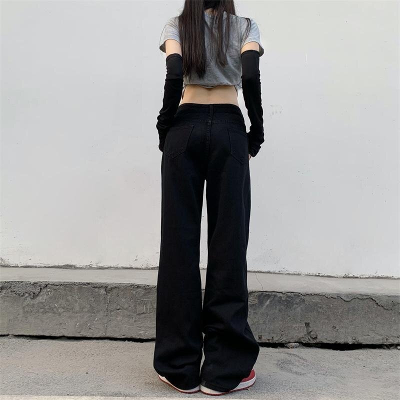 嘻哈高街水洗牛仔裤宽松直同长裤男女美式印花潮102B-N1007P55,男装牛仔裤,星座102B