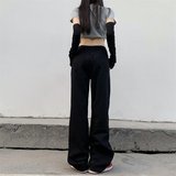 嘻哈高街水洗牛仔裤宽松直同长裤男女美式印花潮102B-N1007P55，男装牛仔裤，星座102B