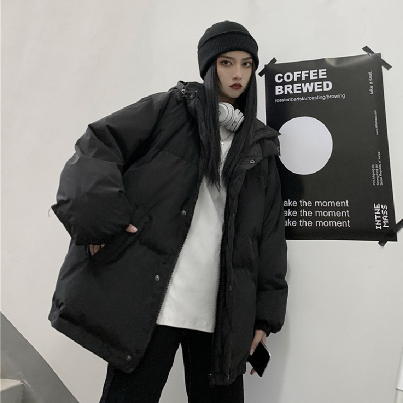 冬季款韩版百搭加厚面包服外套宽松BF棉衣棉服潮流102B-M4135P98,男装棉衣,星座102B
