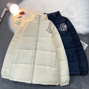 秋冬潮美式高街棉服外套男女复古棉衣棉袄面包服潮102B-M587P95图片
