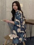 印花抖音款威夷海滩衬衫男女夏薄款设计感小众外搭102B-C3001P35，男装衬衫，星座102B