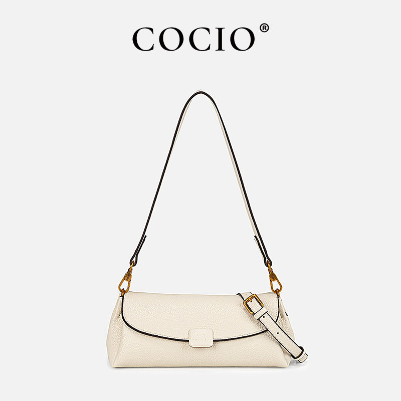 COCIO腋下单肩女包包通勤2024新款轻奢斜跨女包高级时尚CC160