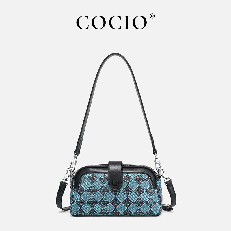 COCIO2024新款斜跨单肩女包包高级夏百搭迷你小轻奢品牌CC225