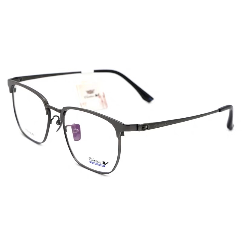 Cadillac/凯迪拉克眼镜架男女款近视全框超轻纯钛商务镜框C3096GS