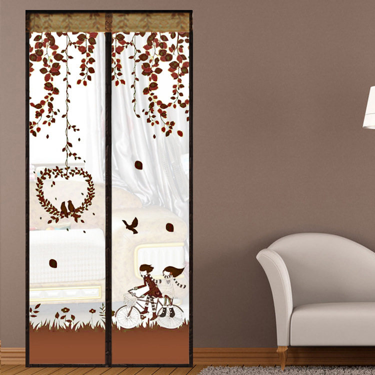 新上韩版静音门帘鸟巢鸟笼高档磁性软纱门 绿色环保防蚊门帘软纱|ruв категории домашний ткань, занавес, занавес и аксессуары, занавес/занавес - от Buy2taobao.com для оказания профессиональной услуги покупки агента Taobao