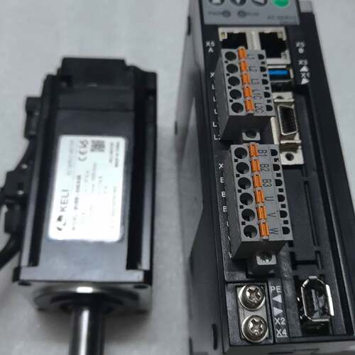 可维修凯力伺服驱动器KJD4-2S040-F02，配套电机型号MV议价