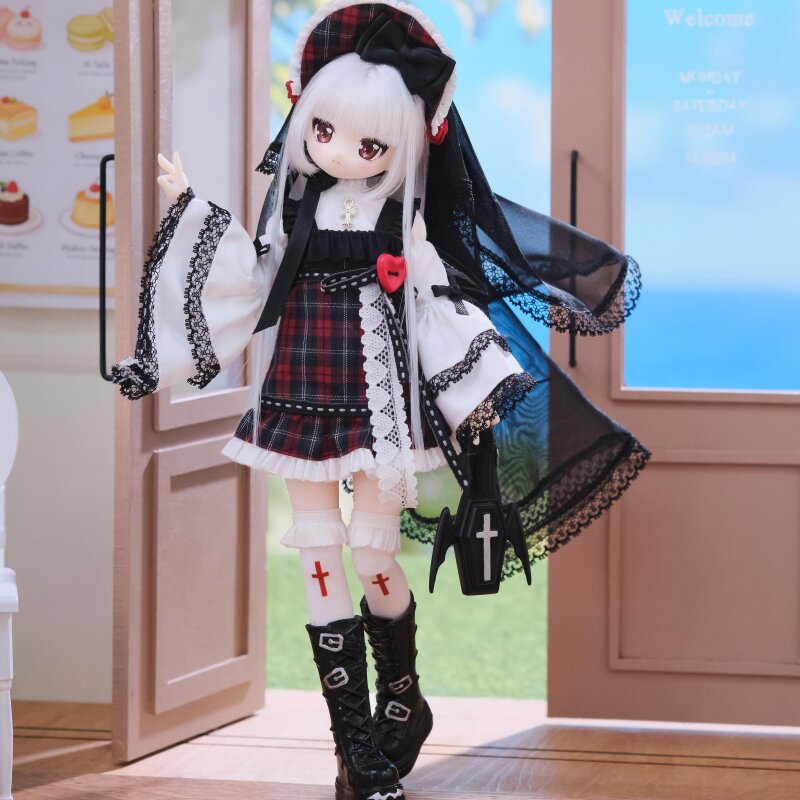 正品未启之扉星希岛OOTD系列可动人偶BJD盲盒植发小钥匙二代娃娃