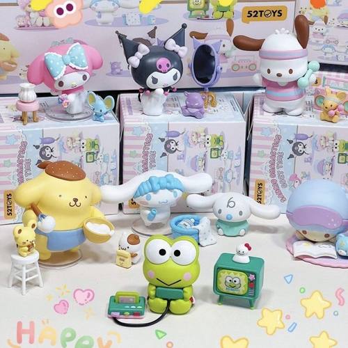 52TOYS三丽鸥家族居家时光盲盒库洛米帕恰狗潮玩公仔摆件生日礼物