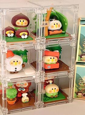 正版新款小鹦鹉BEBE树林系列微盒盲盒潮玩手办可爱摆件圣诞节礼物