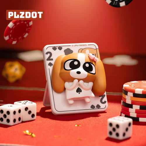 PLZDOT暹罗厘普扑克牌系列冰箱贴盲盒张田中周边手办公仔摆件礼物