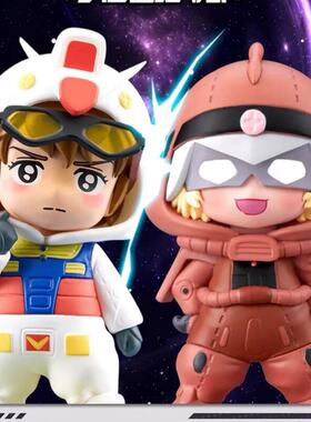 万代BNFIGURE Q Pajamars机动战士高达宇宙世纪盲盒玩偶服第二弹