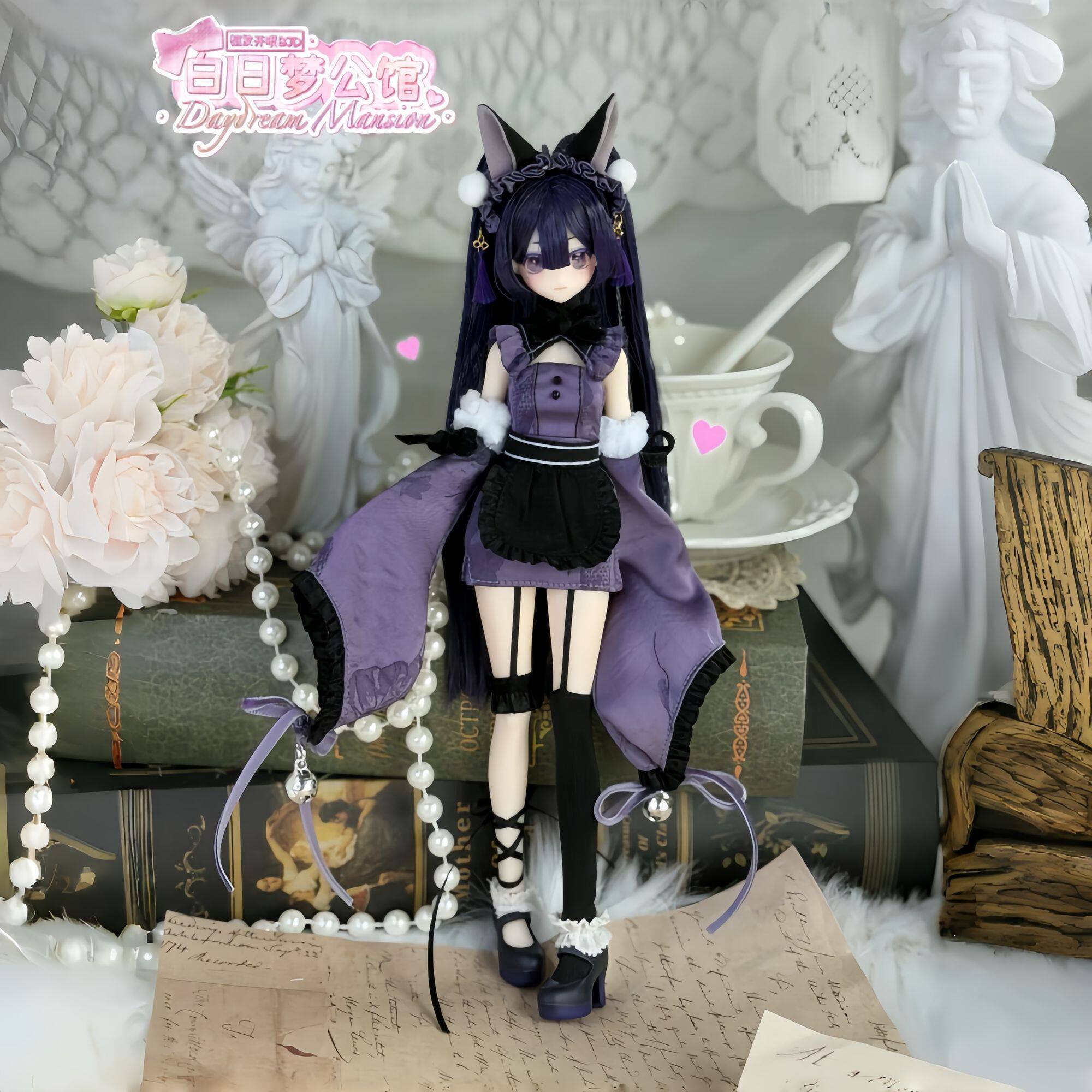 【正版】新品白日梦公馆特6植发开眼BJD盲盒潮玩可动人偶摆件礼物