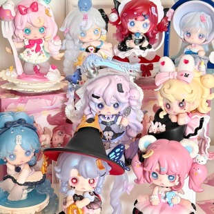 新品 Keeno四代奇迹盛宴系列盲盒潮玩手办可爱少女桌面摆件礼 正版