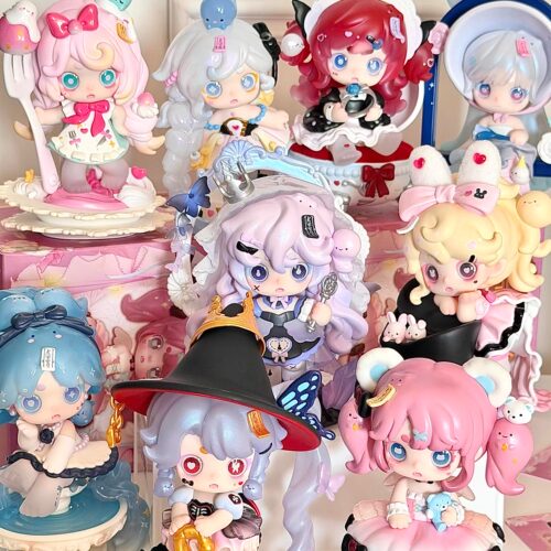 新品正版Keeno四代奇迹盛宴系列盲盒潮玩手办可爱少女桌面摆件礼