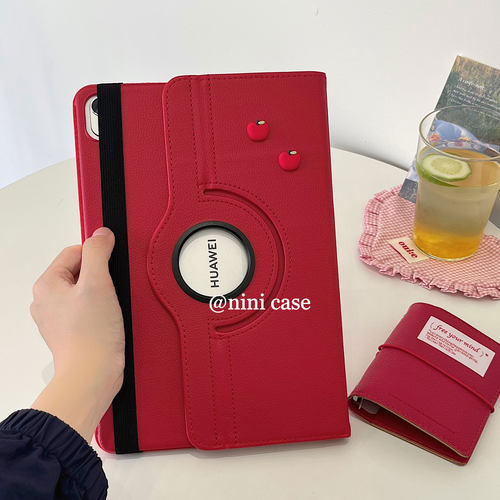 红色苹果/立体华为平板11.5皮套