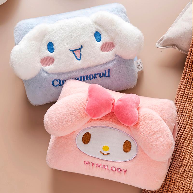 热袋充电暖宝宝暖专水袋20库洛米公24新防爆正水品可爱毛绒款暖手