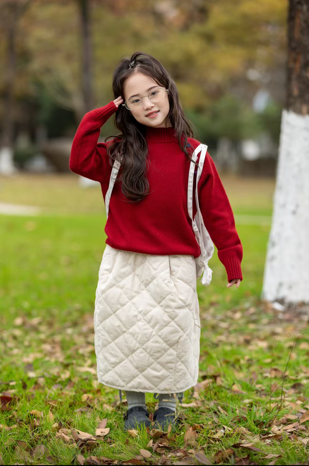 2024新款女童针织毛线衣秋冬款中大童打底衫毛衣儿童内搭毛衣上衣