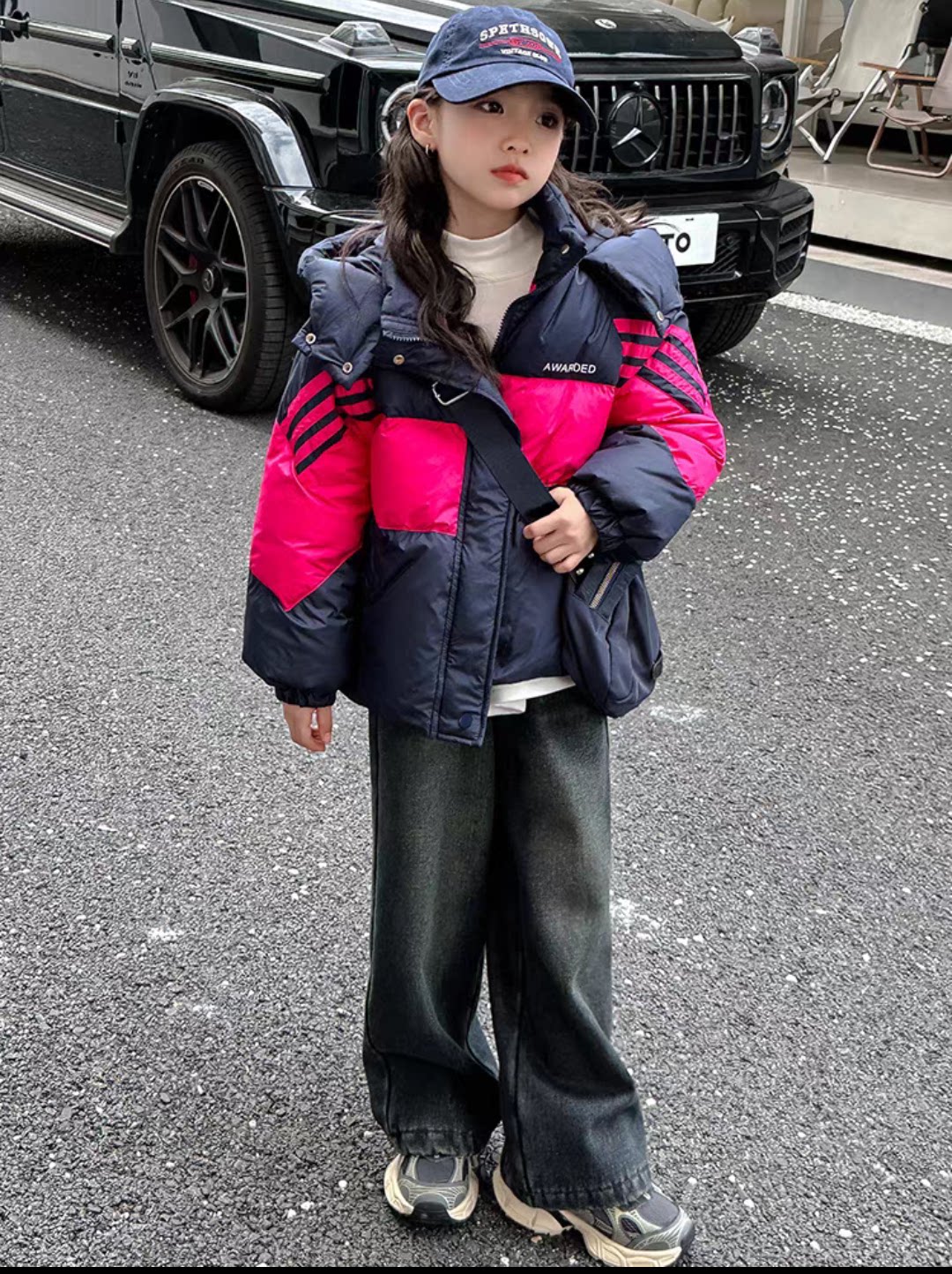 品牌羽绒服90白鸭绒男女童断码清仓