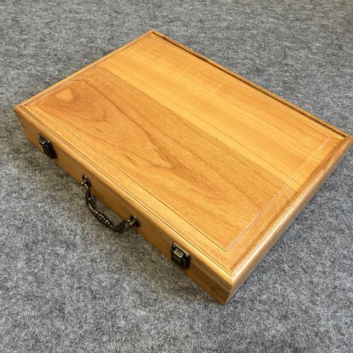 香樟木长方形三四五六七号册页盒高档实木翻盖式收纳盒