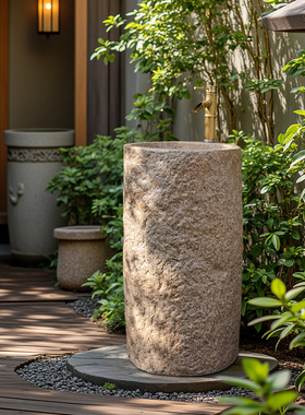 仿石洗手盆户外庭院洗手池