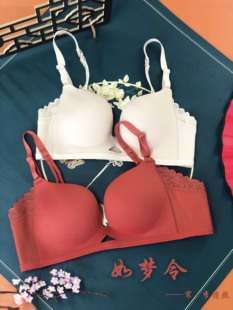 新品 火辣出口日本轻木棉内衣女秋冬季 黛安芳文胸罩无钢圈定型时尚