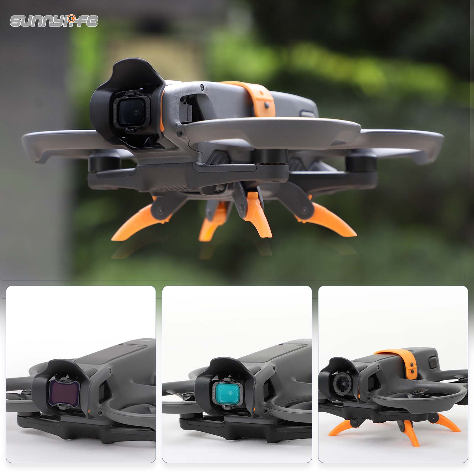 AVATA2镜头遮光罩镜头遮阳盖