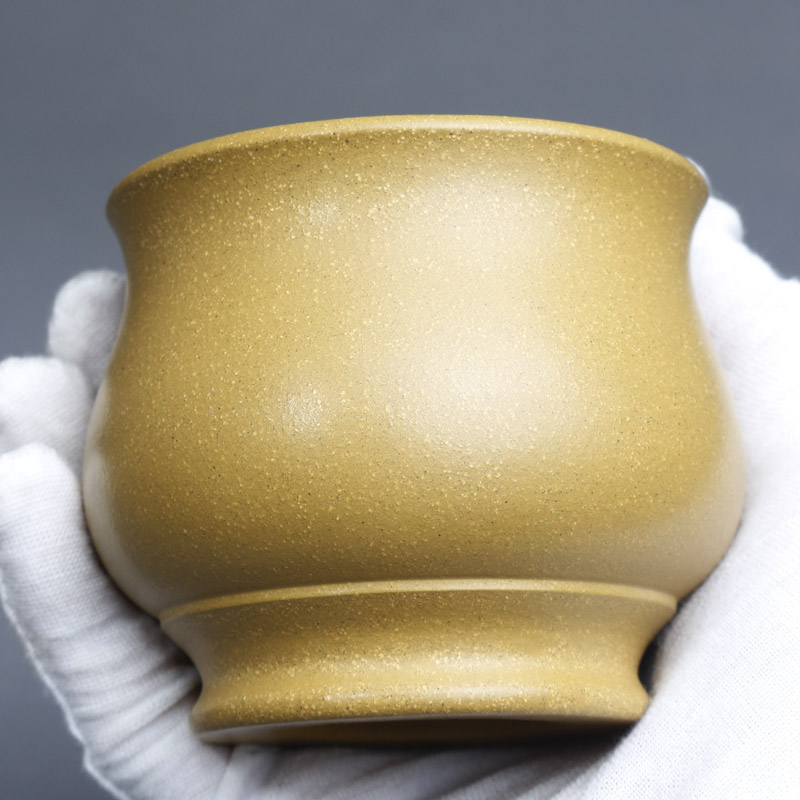 紫云堂纯色全手工紫砂主人杯