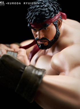 【零界】YAN 炎 STUDIO 黑田龙一 1/6 GK手办 多配件 模型摆件