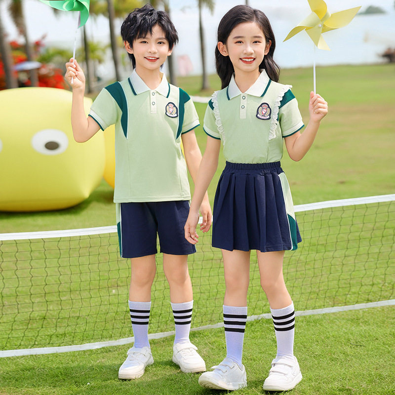 幼稚园园服少儿运动会班服小学生大合唱朗诵演出服英伦风校服套装