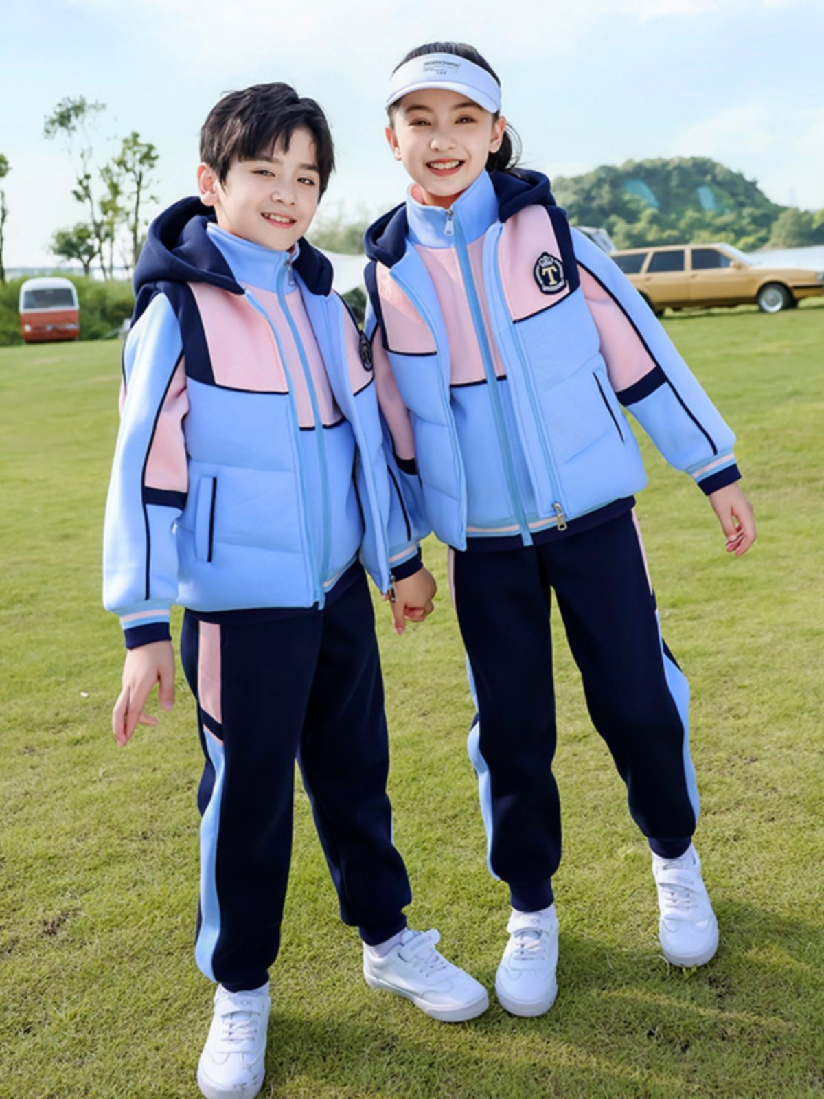 幼儿园园服秋冬装加棉小学生校服
