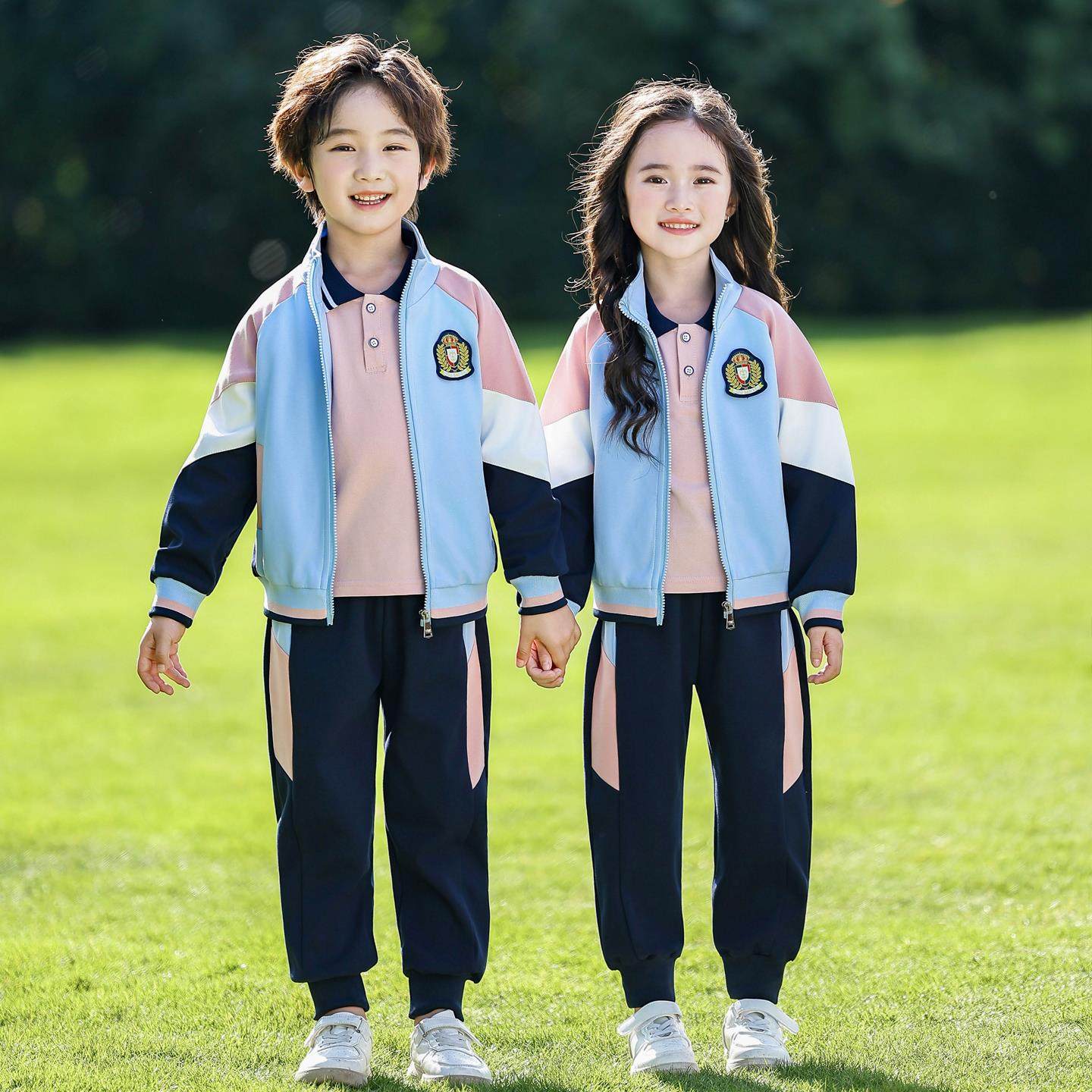 小学生校服春秋装三件套一年级