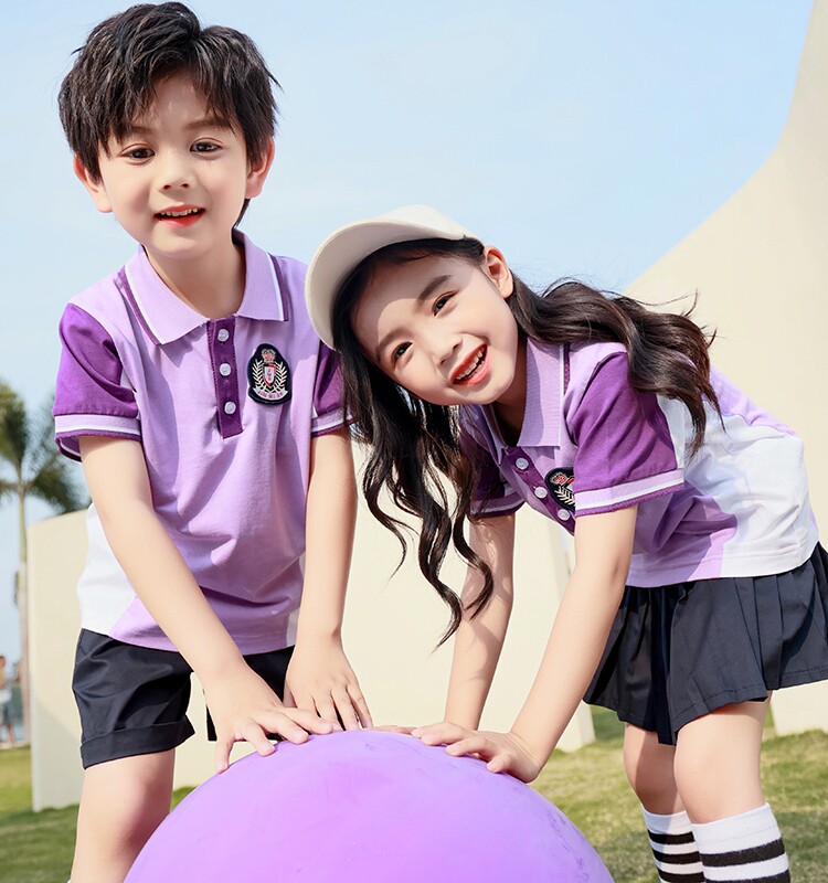 小学生校服班幼儿园园服团购送袜