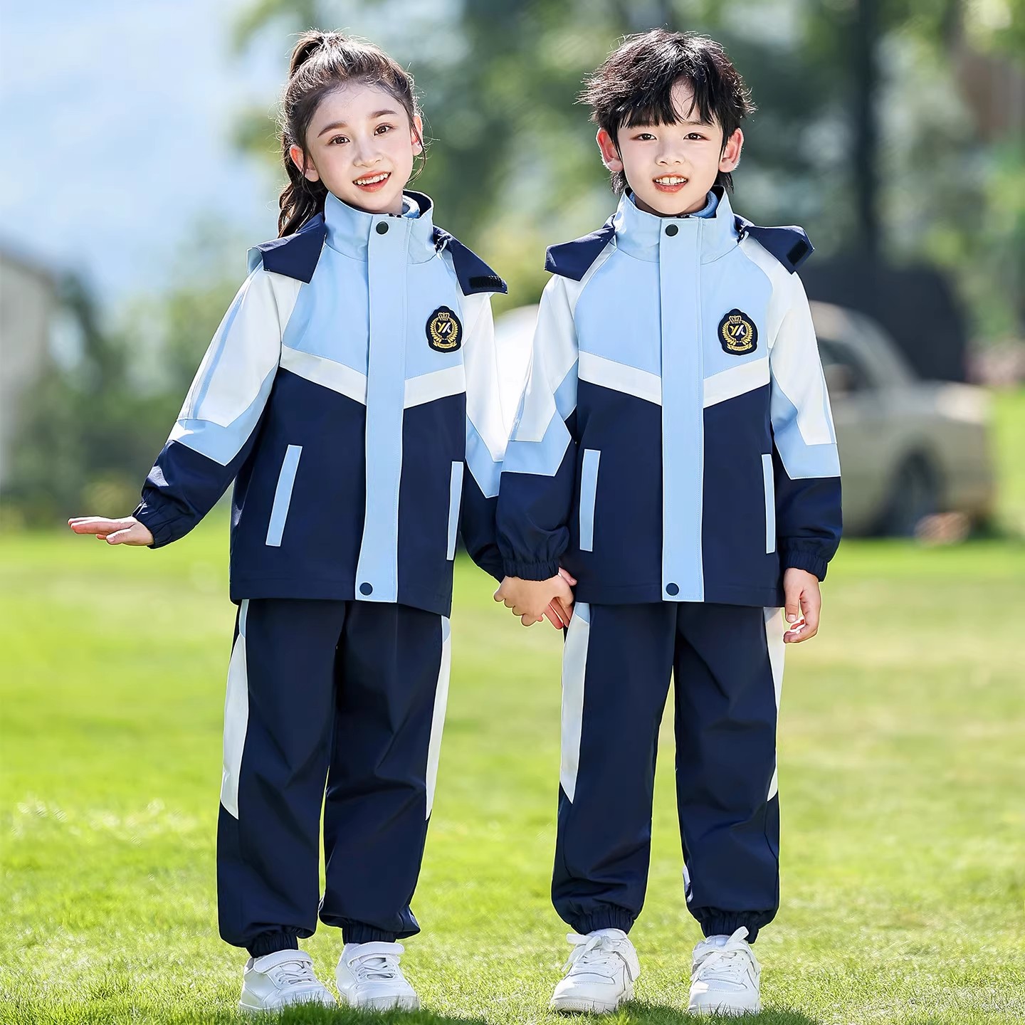 可多季节搭配儿童保暖冲锋衣