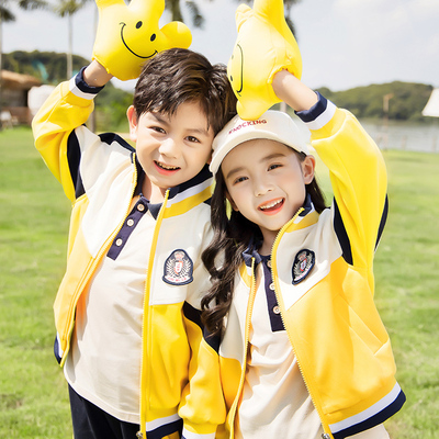 校服小学生套装幼儿园春秋款班服