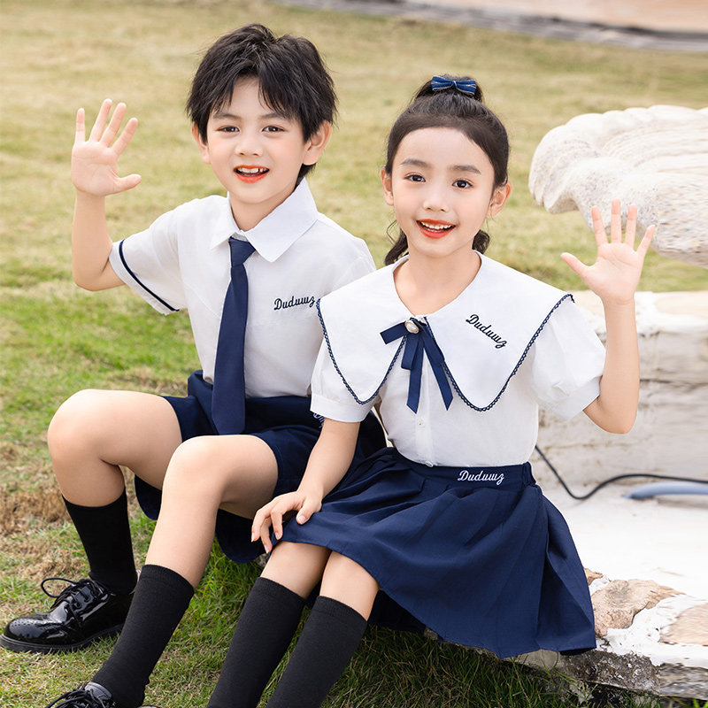 六一儿童合唱团演出服装幼儿园表演小学生朗诵歌唱比赛学院风