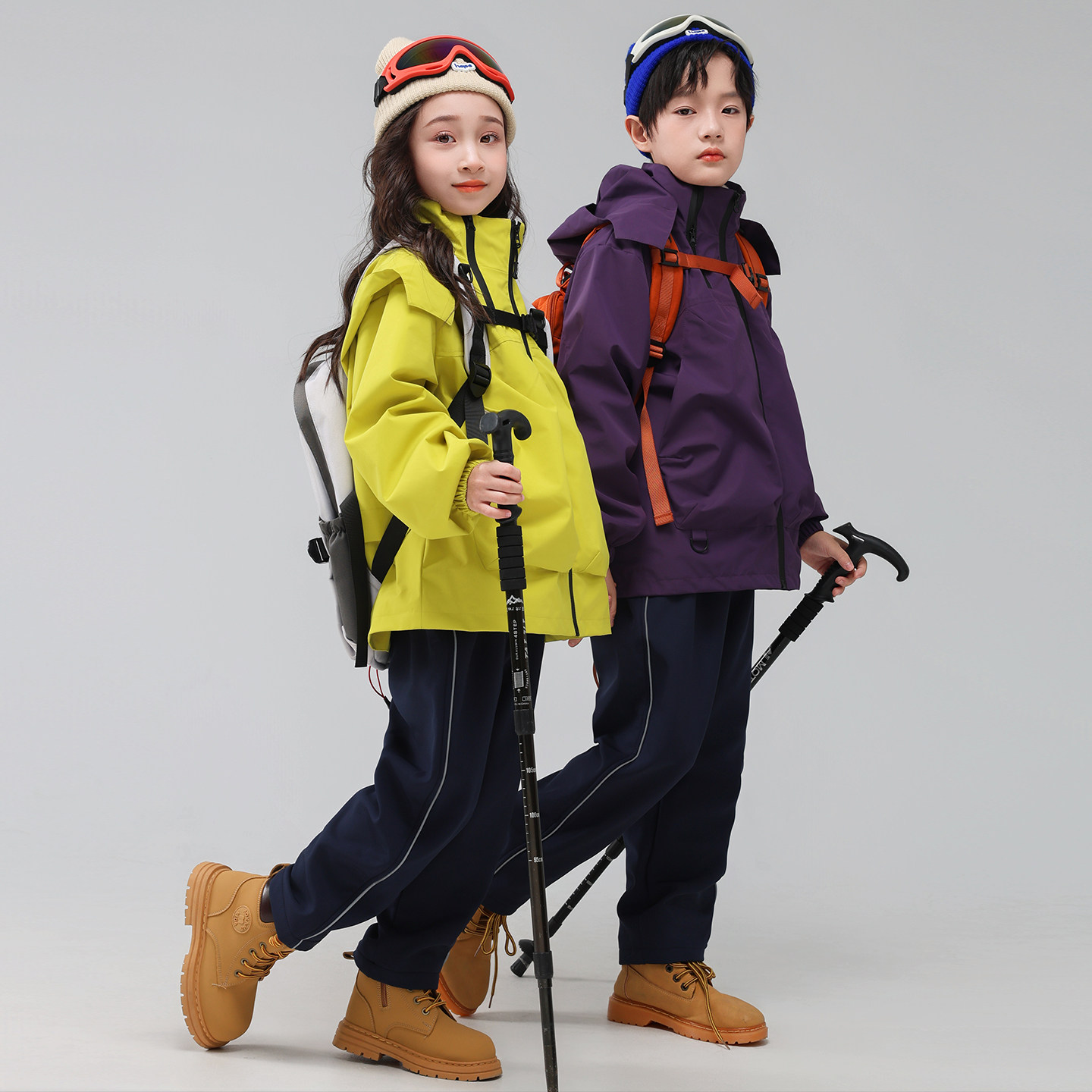小学生校服冲锋衣套装幼儿园园服春秋装儿童班服三合一加厚冬季