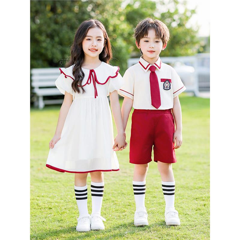 六一儿童节合唱演出服幼儿园毕业班服小学生诗歌朗诵舞台表演服装