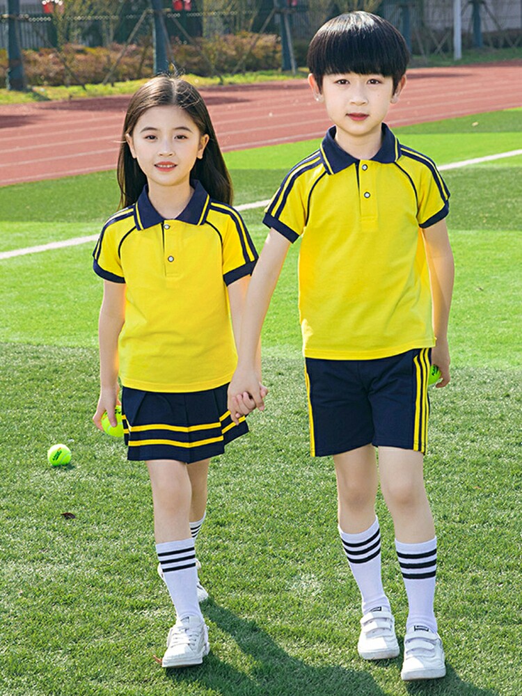 小学生校服夏季短袖班幼儿园