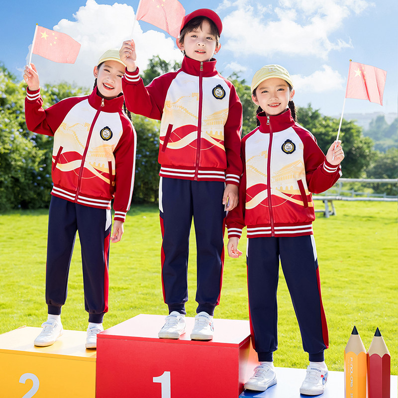 夏季幼儿园园服中学班服冲锋衣