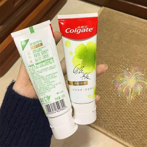 高露洁elixir牙膏小蛮腰不挂壁