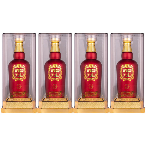 沱牌天曲38度500ml*4瓶装浓香型