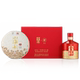 顺丰 舍得酒红100老酒52度500mlx东家老白茶350g礼盒装