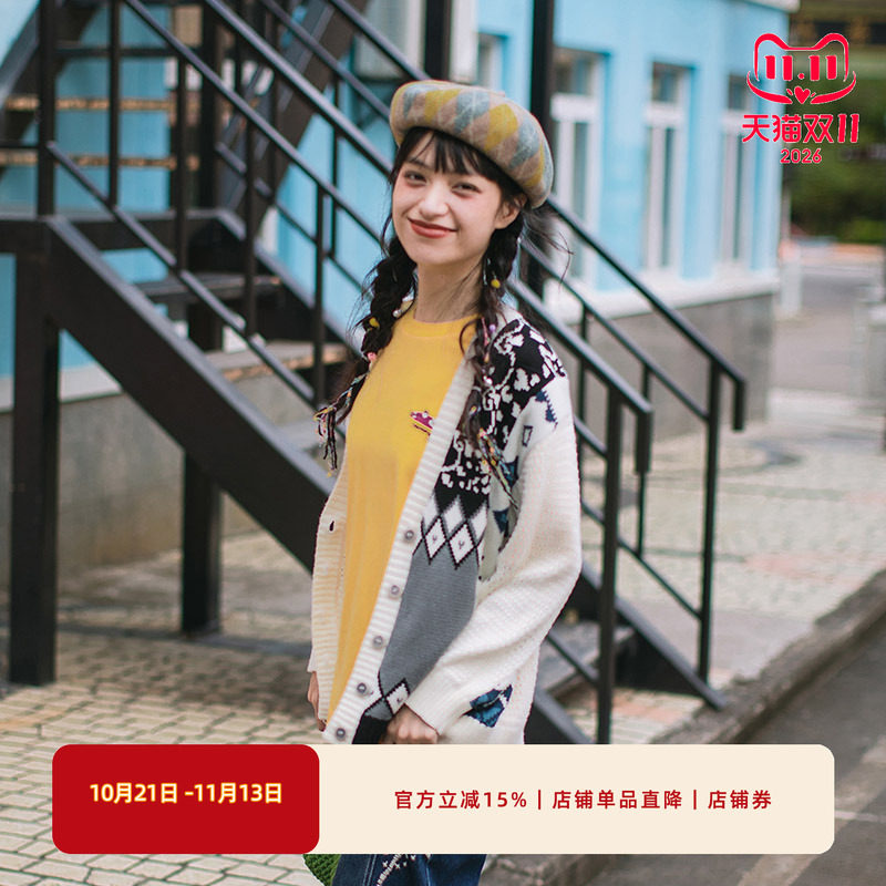 NFJQO1021非鱼2023毛衫