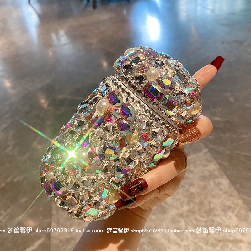 高颜值满钻轻奢保温保冷随行杯