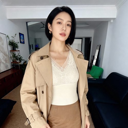 秋冬优可丝磨毛蚕丝内里免穿文胸外穿背心女 法式V领蕾丝保暖吊带