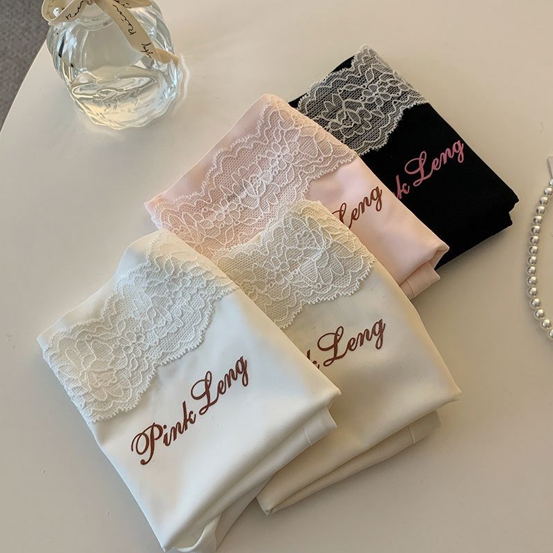 2025新款中高腰四角女式加长裆无痕平角裤冰丝女士性感内裤女